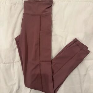 Aeropostale Dusty Rose High-Waisted Leggings